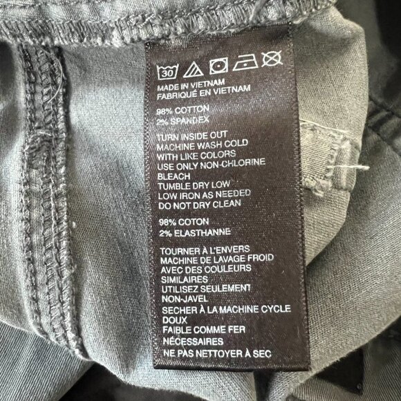 UO BDG Womens 27 Grey Skinny Pants Zip Ankle - Picture 4 of 4